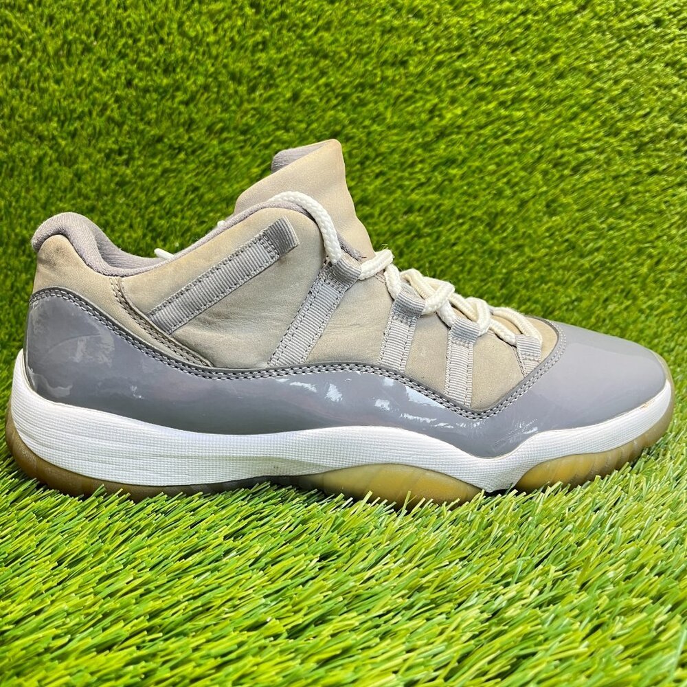 Nike Air Jordan 11 Retro Mens Size 10 Cool Gray White Basketball Shoes Sneakers